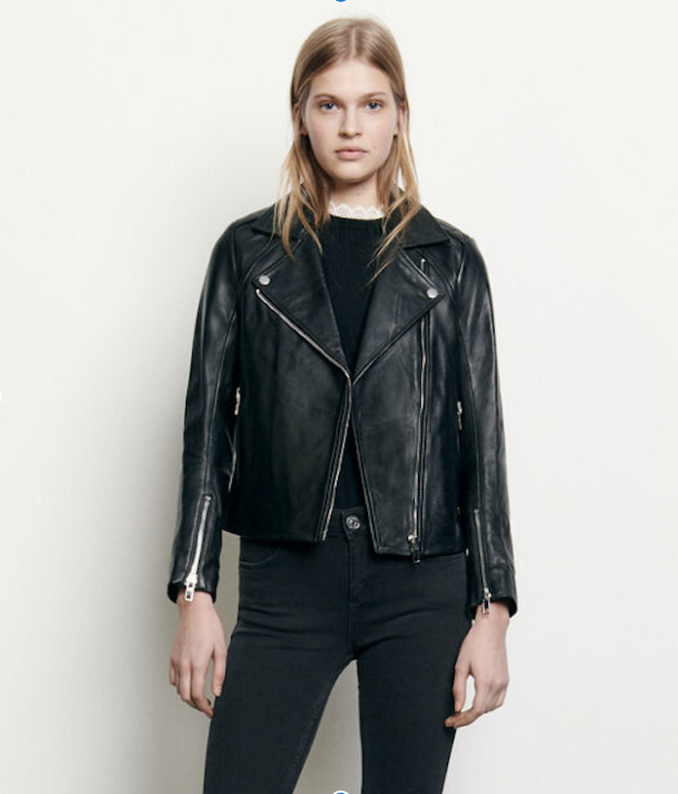 French Style: Best leather jacket for woman to wear now and forever ...