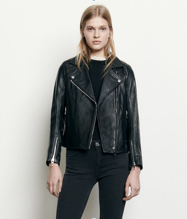 Sandro hot sale biker jacket