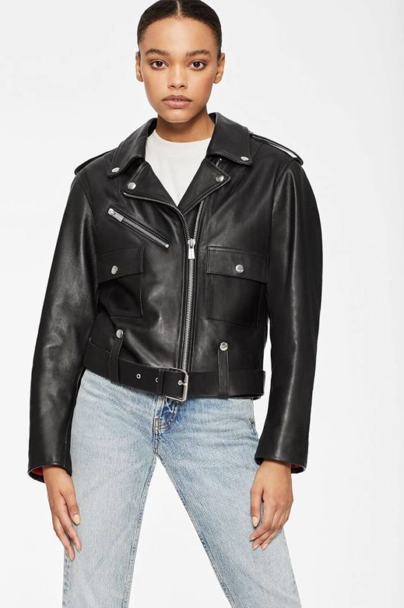 French Style: Best leather jacket for woman to wear now and forever ...