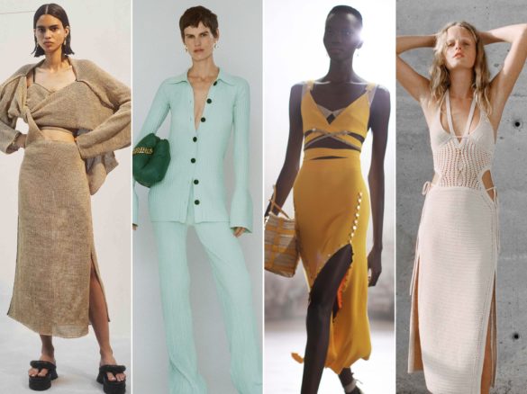 Modern Knit Spring Summer 2021 runway trends Ready To Wear Vogue Modern Knit Ambush, Proenza Schouler, Bottega Veneta, Altuzarra, Dion Lee