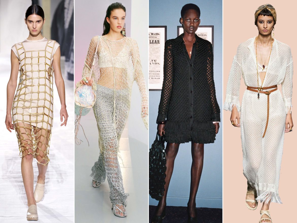 Spring Summer 2021 Runway Trend: Fishnet - Mode Rsvp