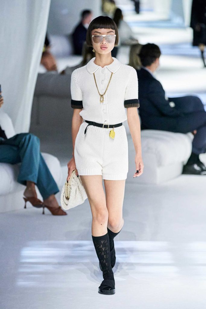 Spring Summer 2021 trends runway coverage Ready To Wear Vogue Modern Knit Fendi