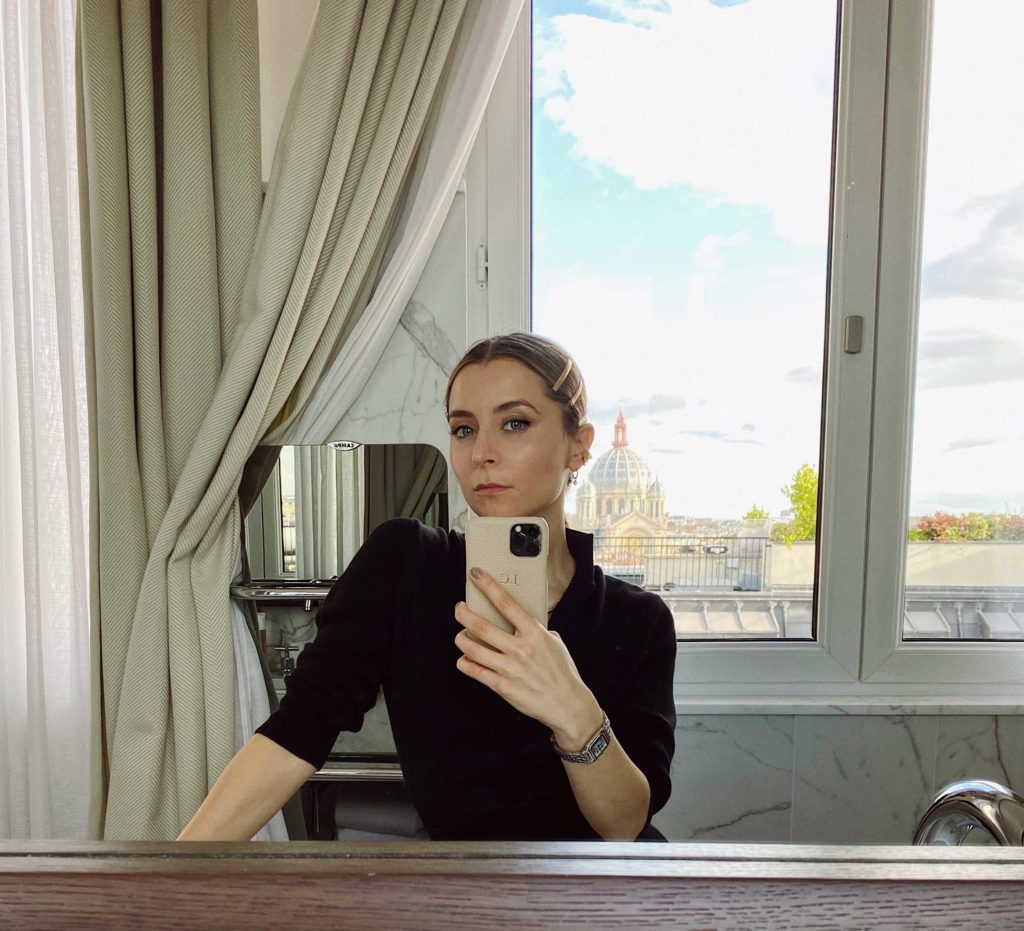 Hotel-Hyatt-Paris-Madeleine-Review-Bathroom-selfie