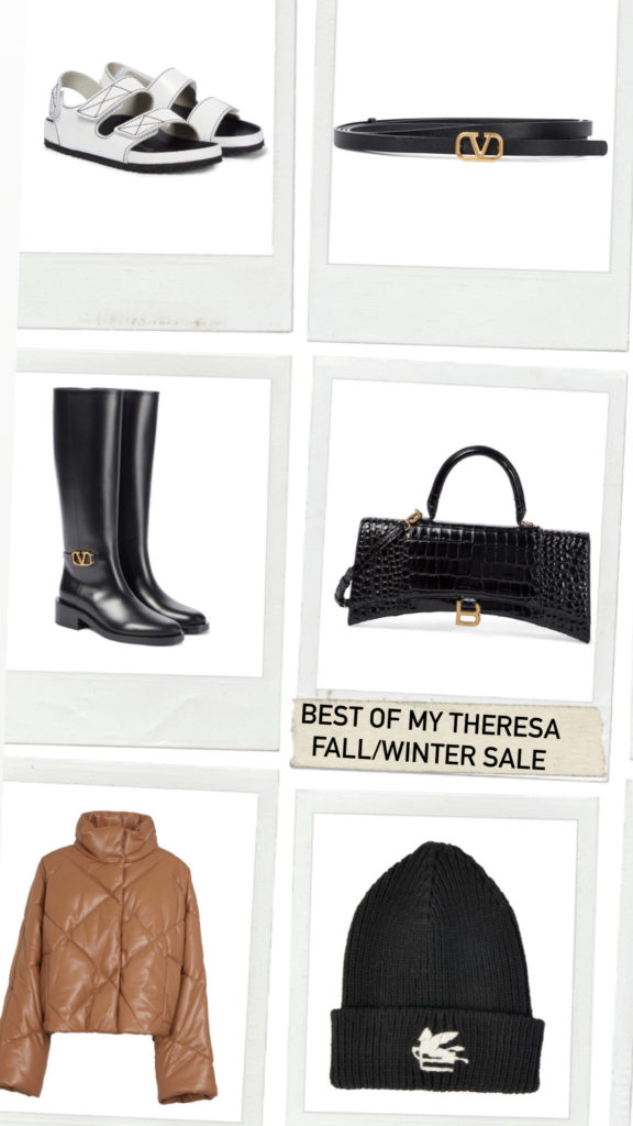 Best of My Theresa Fall Winter Sale wardrobe staples to wear over and over max mara balenciaga paco rabanne valentino