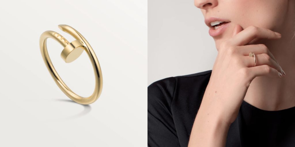 Fine jewelry gift guide - Cartier just un clou ring
