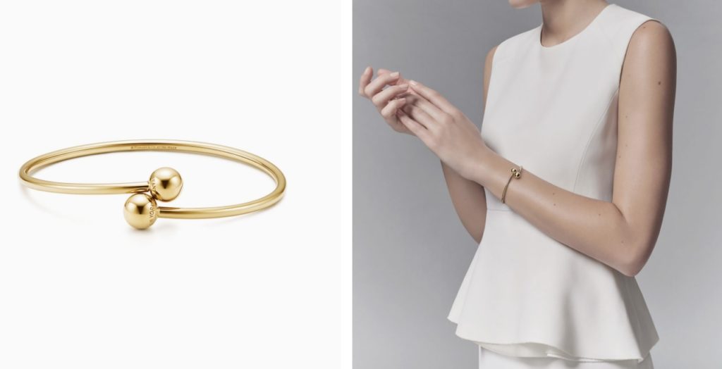 Fine jewelry gift guide - Tiffany HardWear Ball Bypass Bracelet best fine jewels below $2000