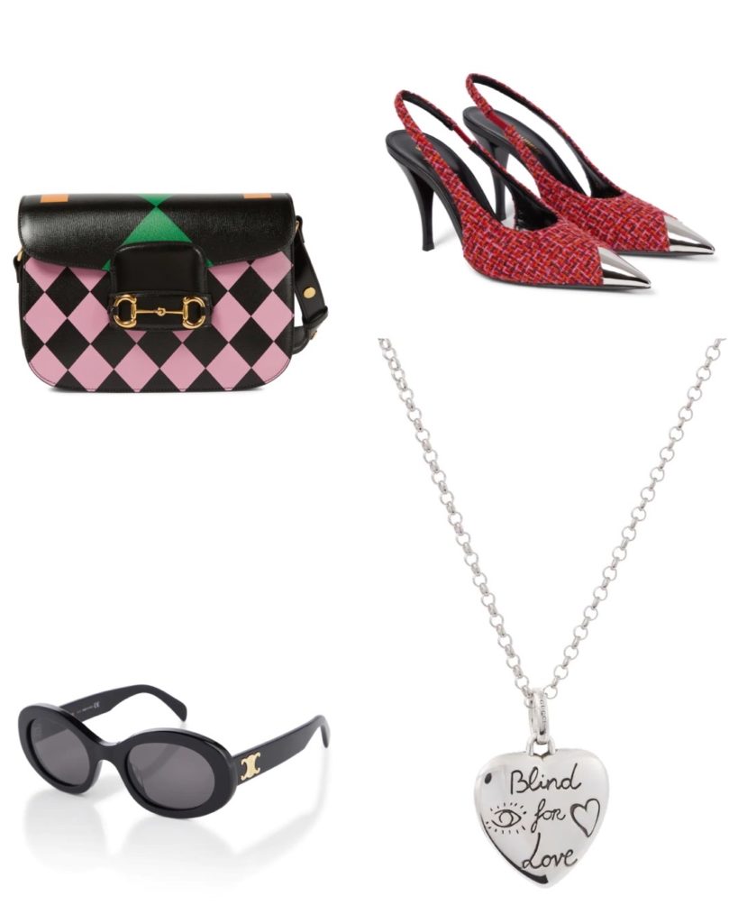 Best luxury gift ideas for Valentine's day that she will keep in her closet forever. From designer sunglasses, belts, amazing shoes, jewels and bag. Saint Laurent Celine, Gucci