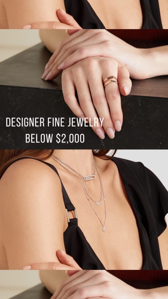 designer fine jewelry guide below $2000 by Julia Comil French luxury influencer