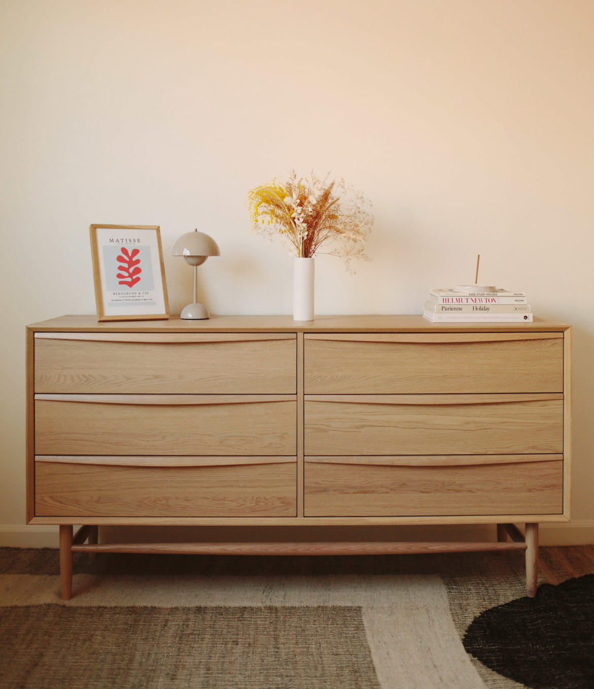 Modern Mid Century Furniture Article Review Lenia The 6 drawer