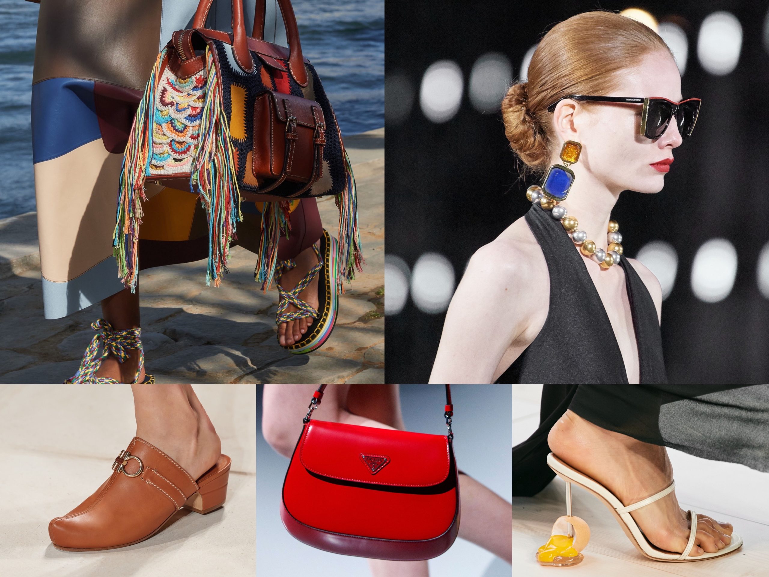 Best of Spring Summer 2022 accessories, bags and shoes trends