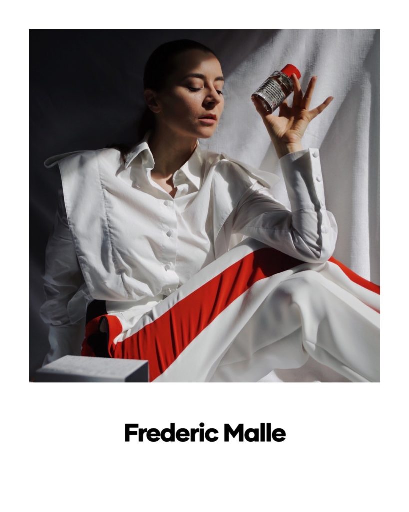 frederic malle perfume fragrance digital campaign fashion editorial julia comil french luxury influencer portfolio