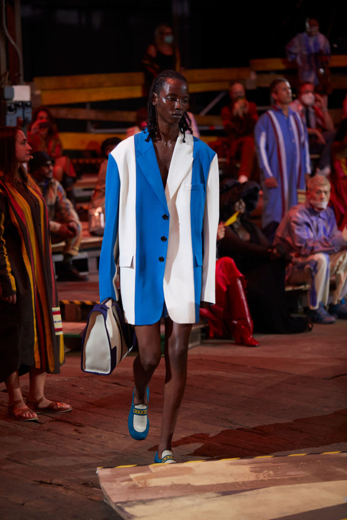 Best Spring Summer 2022 fashion trends from the runway Marni striped blazer Vogue Runway