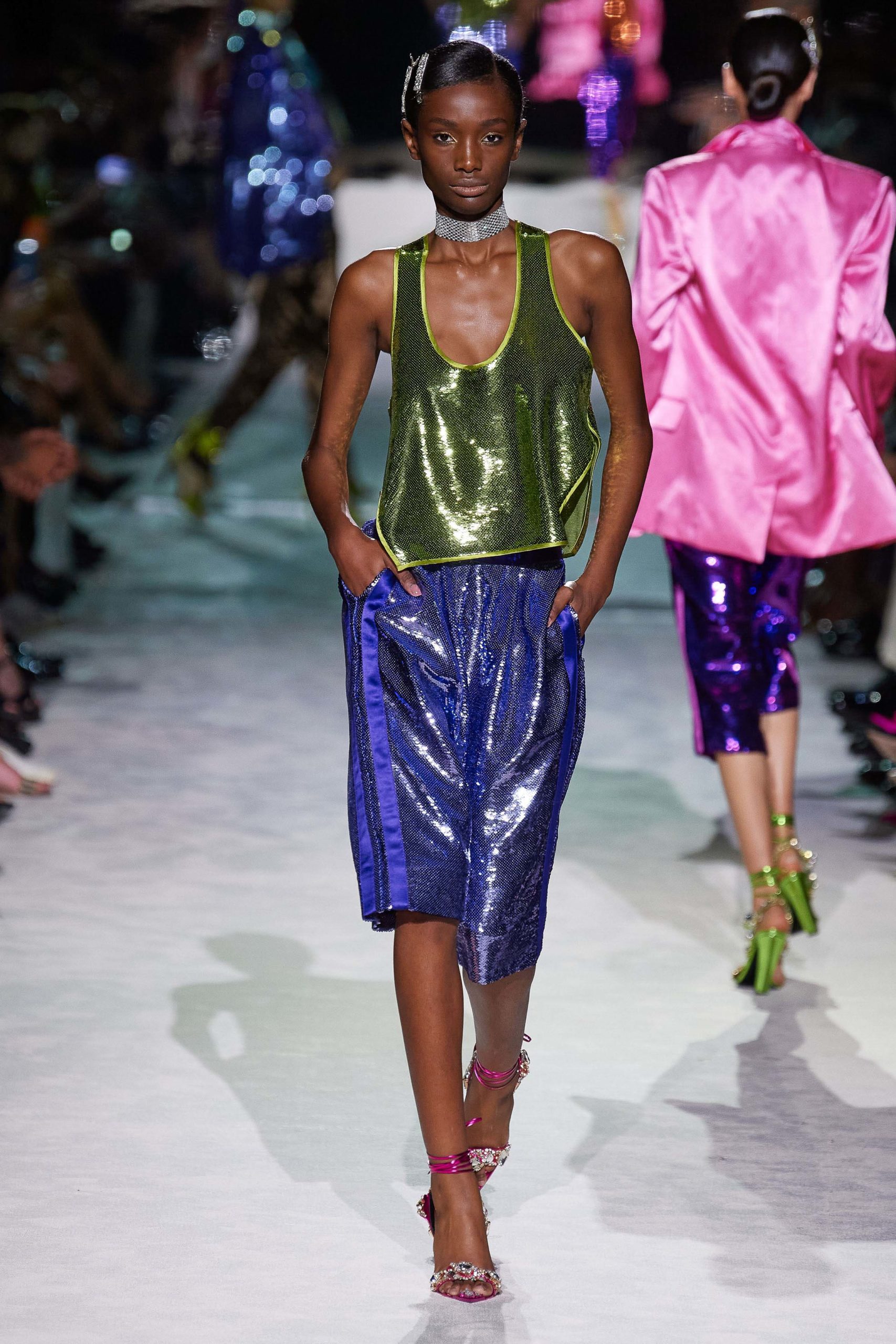 Sporty & Luxe Best Spring Summer 2022 runway trends Tom Ford Vogue Runway new york fashion week