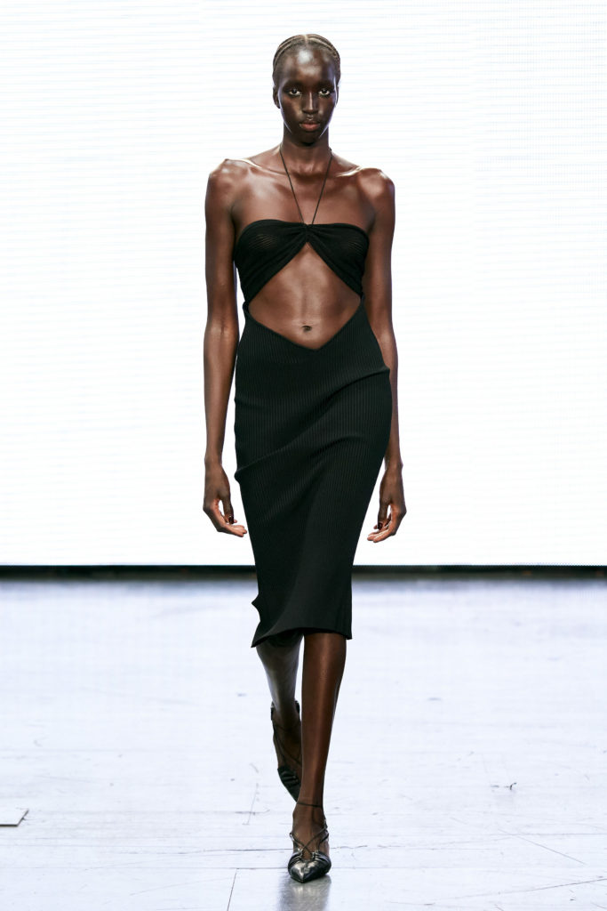 Low Rise Best Spring Summer 2022 runway trends Nensi Dojaka Vogue Runway low rise skirt