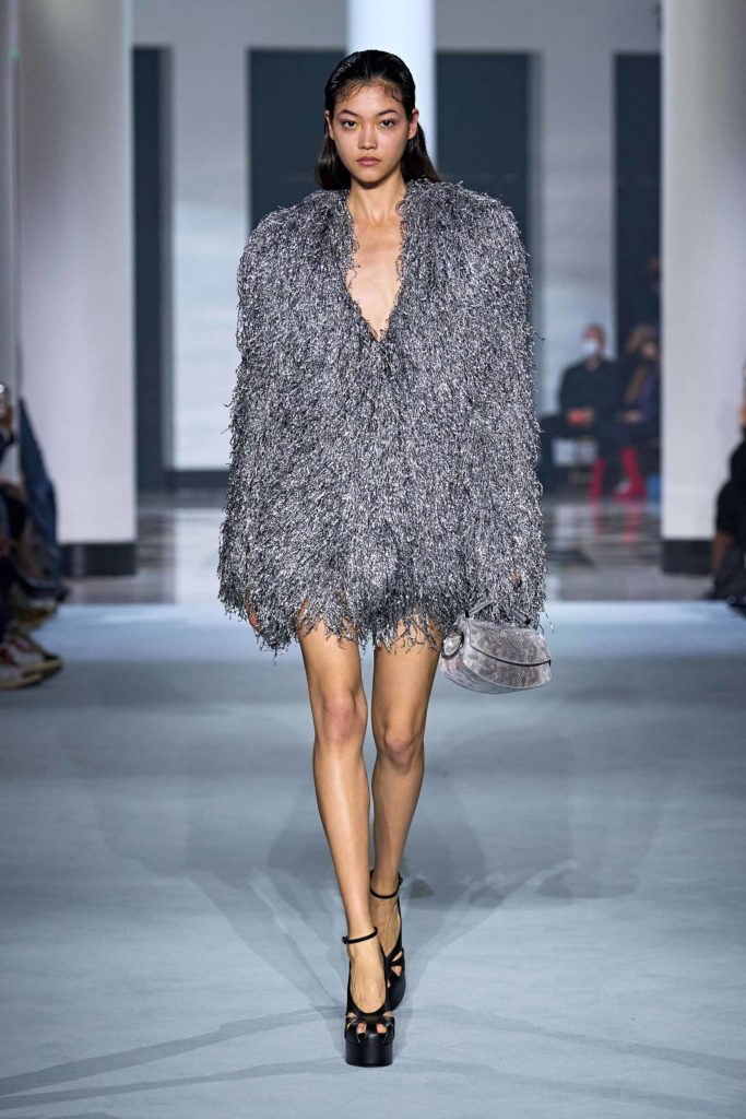Best Spring Summer 2022 fashion trends from the runway glitterati glitter lamé iridescent Lanvin Vogue Credit GORUNWAY