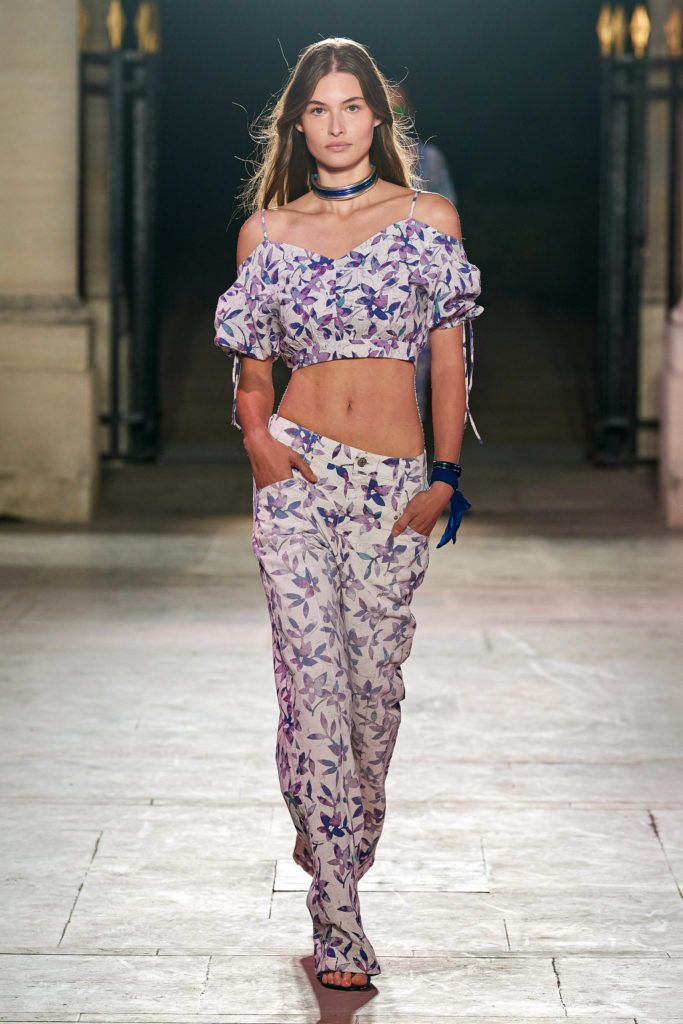 Low Rise Best Spring Summer 2022 runway trends Isabel Marant Vogue Runway low rise pants