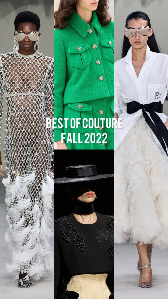 Couture runway report - Best of couture fall 2022 - Couture Fashion Week in Paris