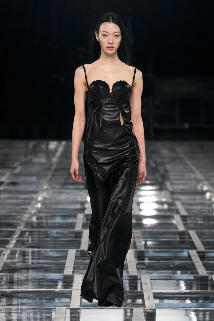 Top 10 fashion trends Fall Winter 2022 2023 -givenchy-fall-2022-ready-to-wear-paris-credit-alessandro-lucioni-gorunway black bra dress