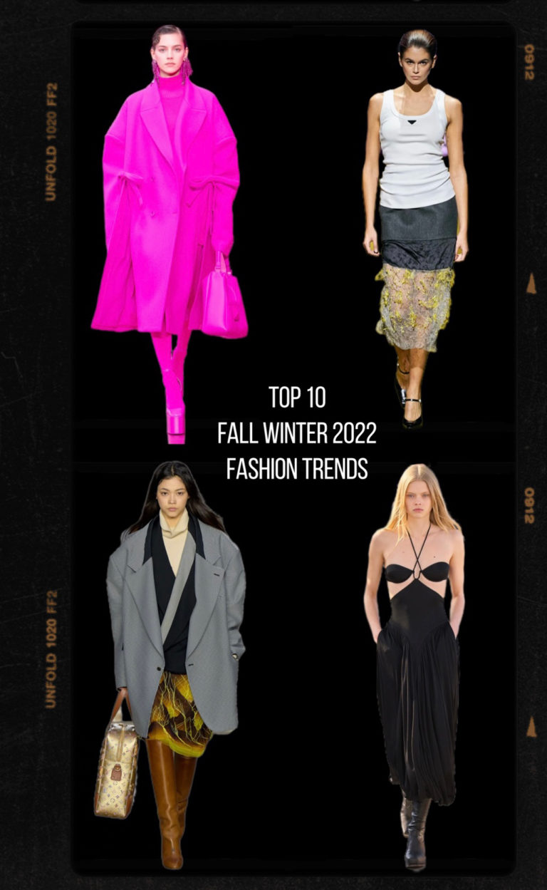 Runway report The 10 best Fall Winter 2022 fashion trends from the runway Mode Rsvp
