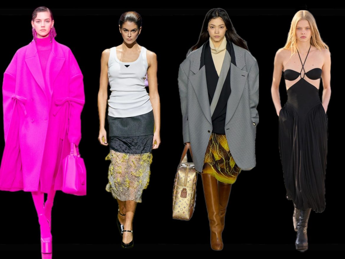 Fall Winter 2022 Runway report: Top fashion trends Prada Valentino Louis Vuitton Stella McCartney