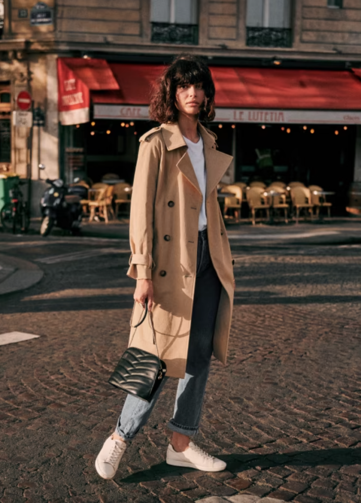 High quality and affordable trench coat - sezane review