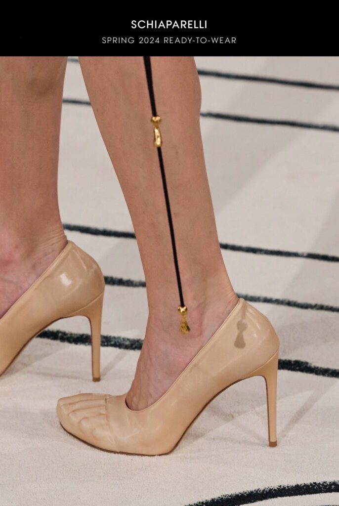 Best shoes from the runway spring summer 2024 vogue Schiaparelli
