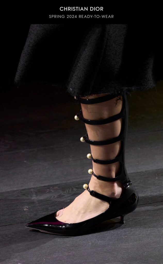 Best shoes from the runway spring summer 2024 vogue Dior