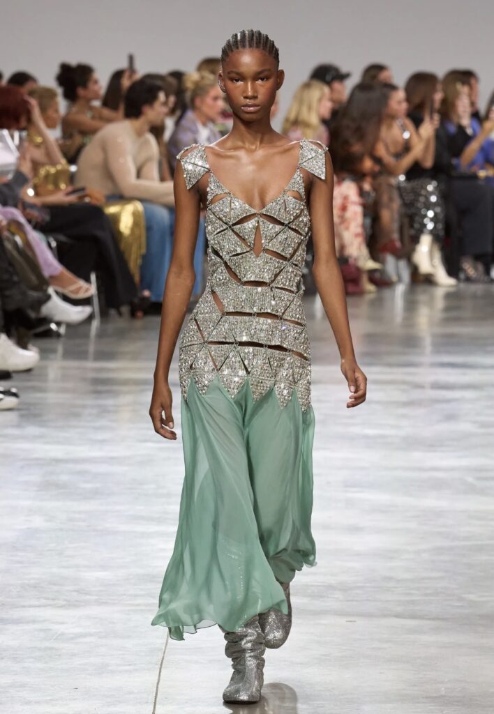 Best Spring Summer 2025 fashion trends on the runway Cafe Society Art Deco Rabanne