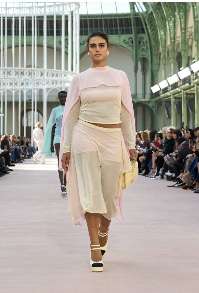 SS25 Sheer layers best of fashion trends 2025 Chanel