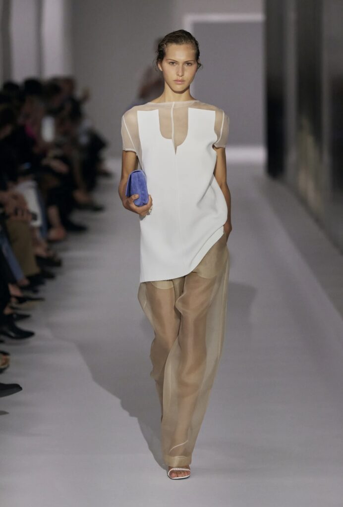 Best Spring Summer 2025 fashion trends on the runway sheer layers Khaite