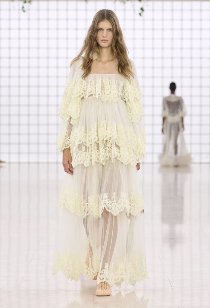 Best Spring Summer 2025 fashion trends on the runway Butter color Chloe