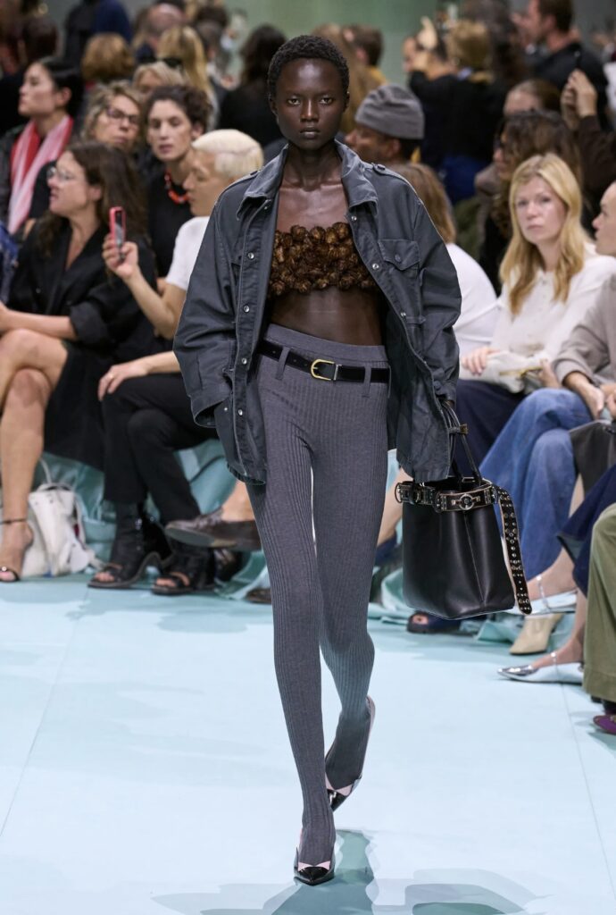 Top Spring Summer 2025 fashion trends on the runway sport jacket Prada