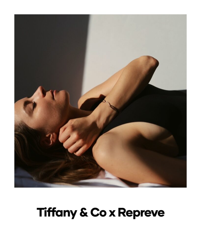 julia comil french american luxury influencer partnership Tiffany