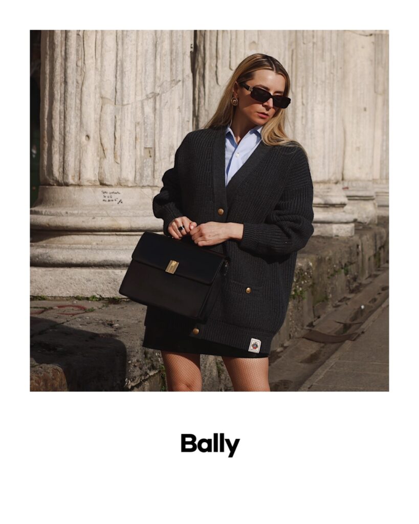 julia comil french influencer collaboration swiss brand bally