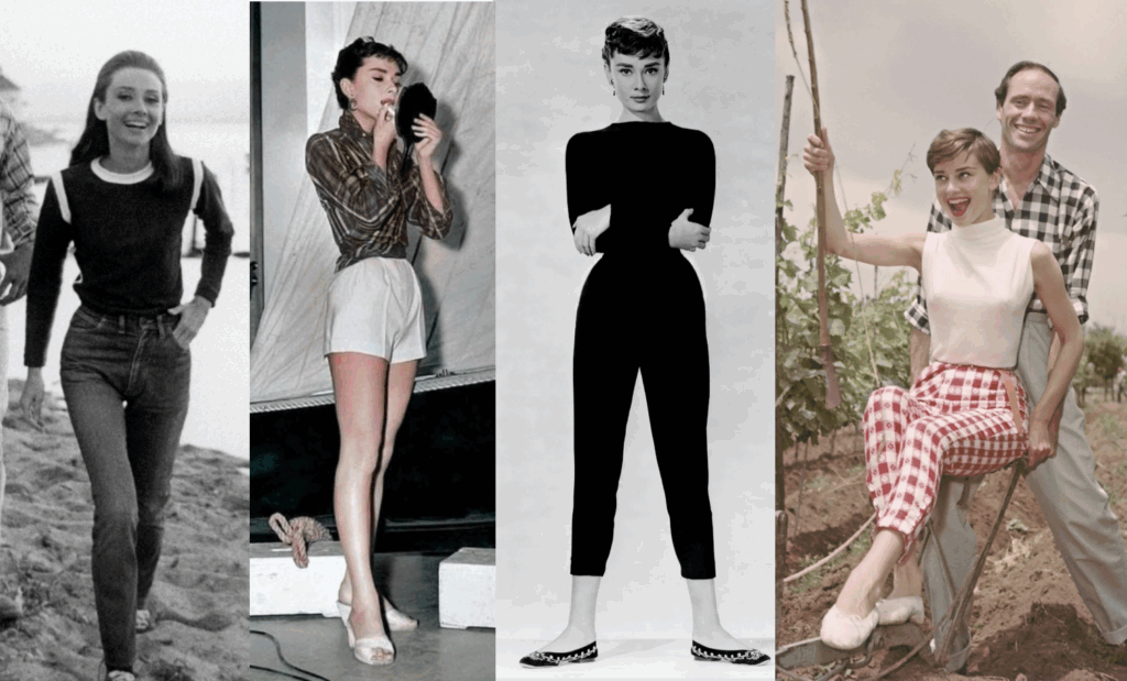 Audrey iconic weekend style