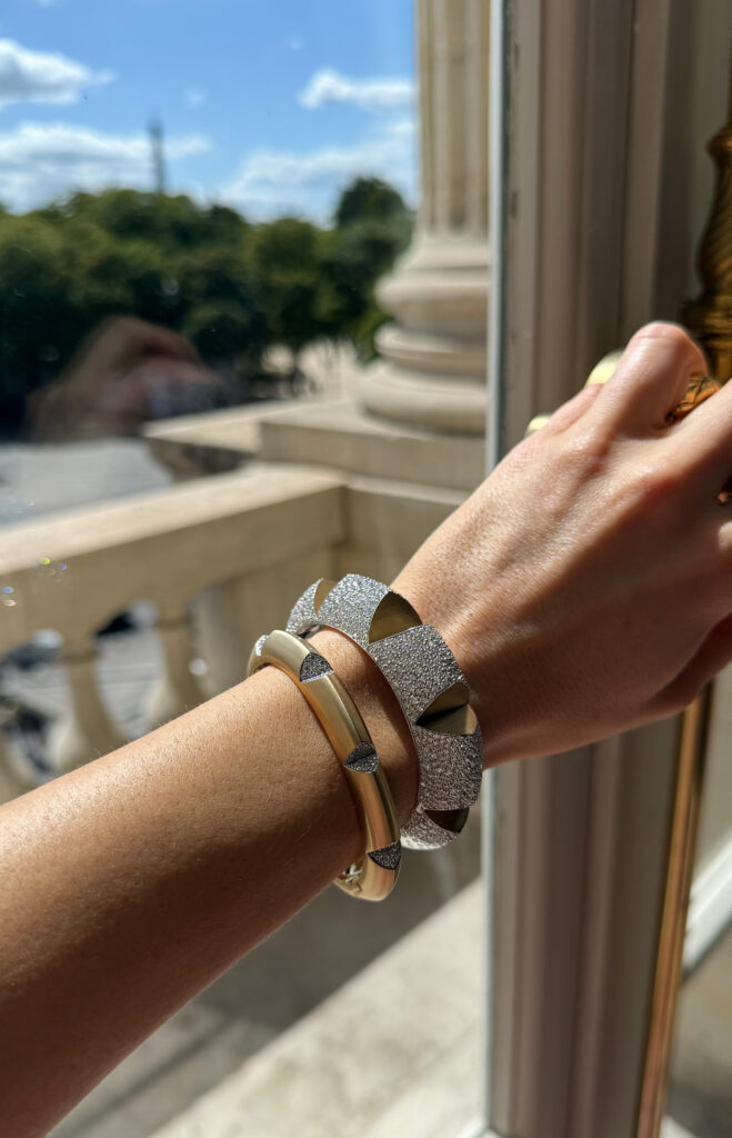 messika haute joaillerie july 2025 cuffs julia comil