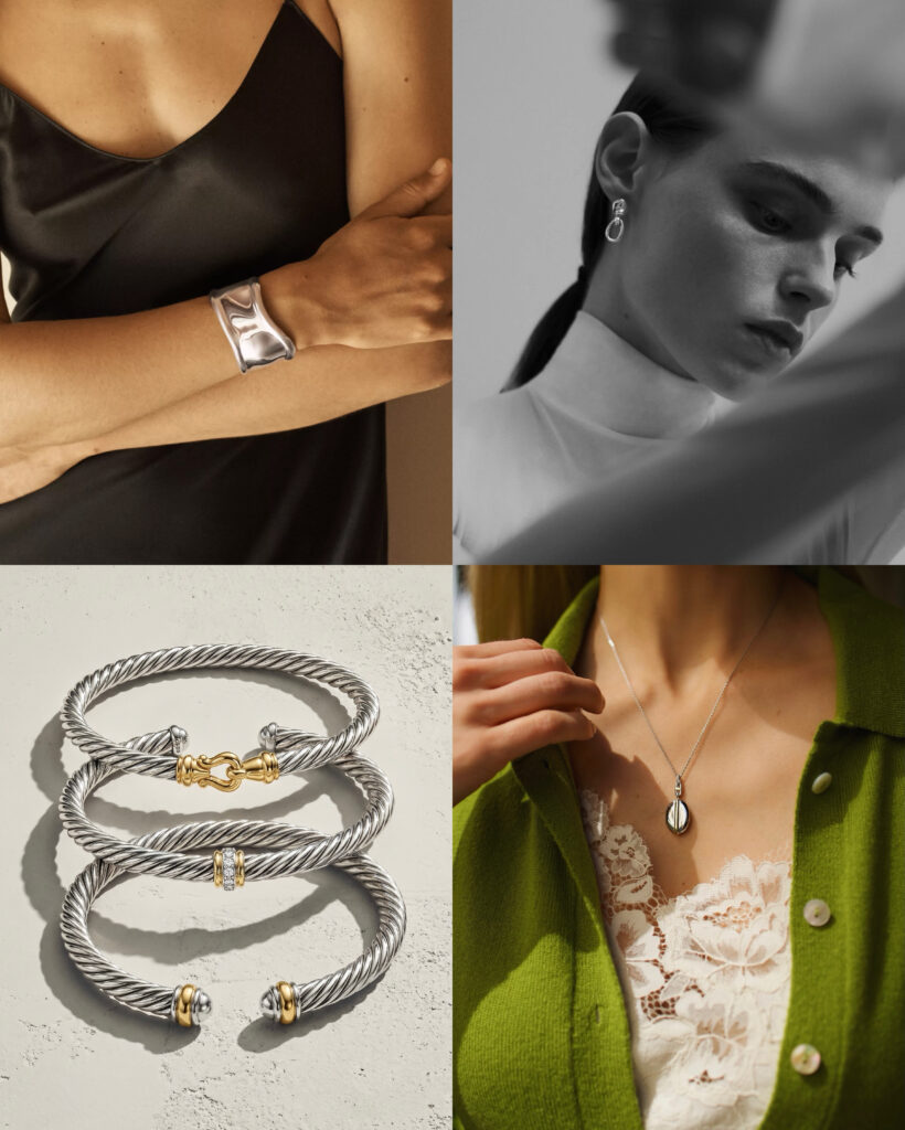 Mother's day gift guide silver jewelry