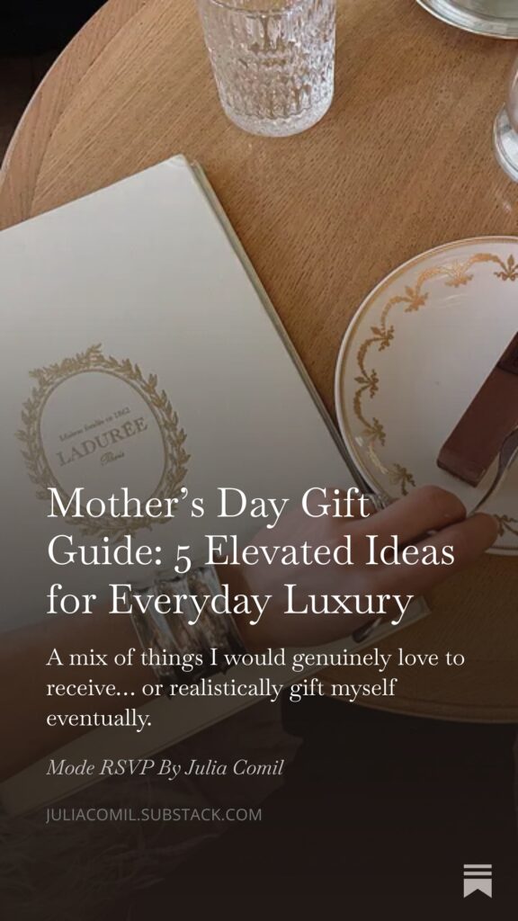 Mother’s Day Gift Guide: 5 Elevated Ideas for Everyday Luxury