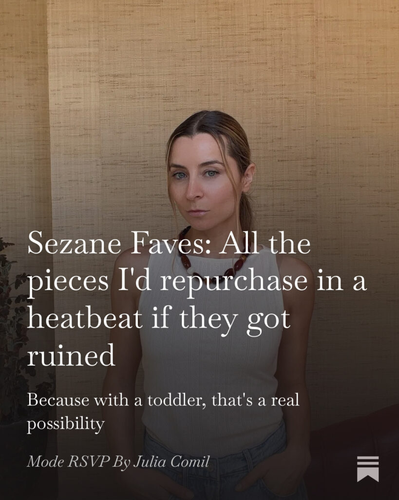 Sezane Faves: timeless pieces I'd repurchase in a heartbeat