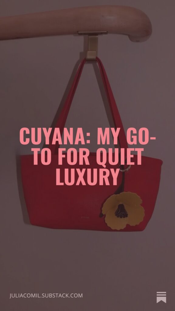 Cuyana leather bag review