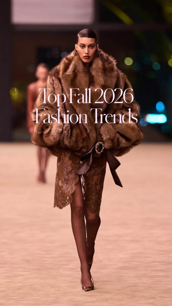 Top Fall fashion trends saint laurent