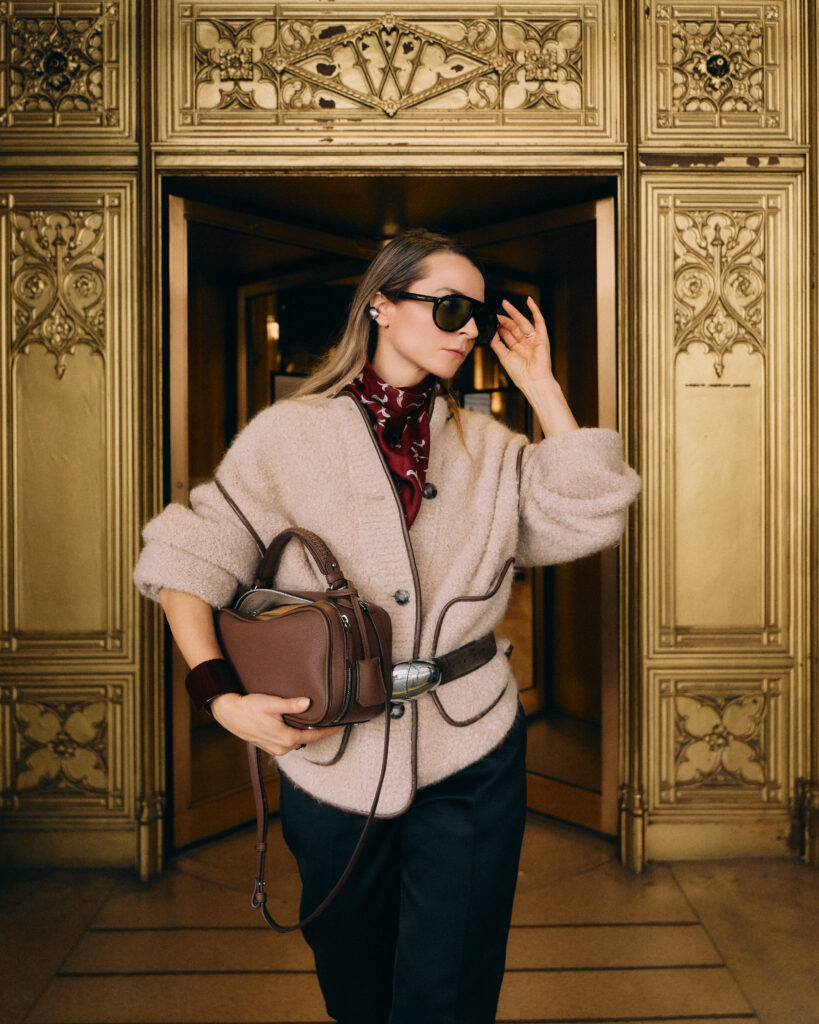 NYFW best looks altuzarra sunglasse moncler julia comil shot by the style stalker