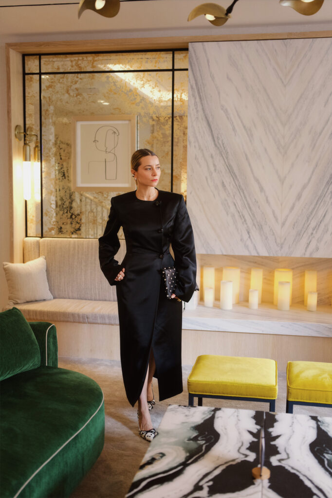 NYFW best looks hotel kimpton ashbel dress rachel gilbert.