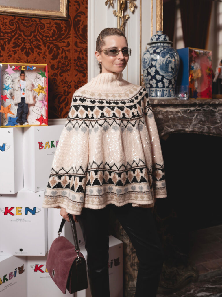 Barbie Castelbajac event poncho fair isle by munthe